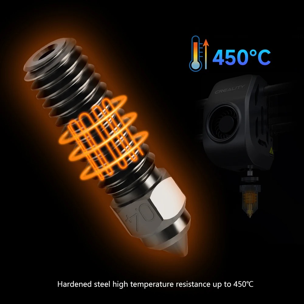 Creality K1 Hardened Steel Noz - Science Max ulasan dan harga
