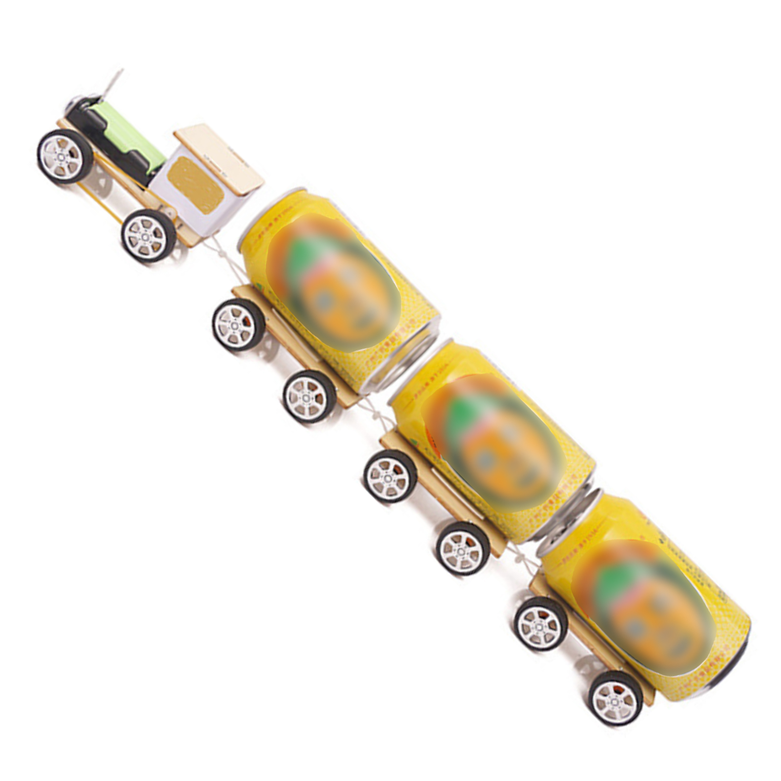 STEM DIY Kit Toys Train Electr - Science Project ulasan dan harga