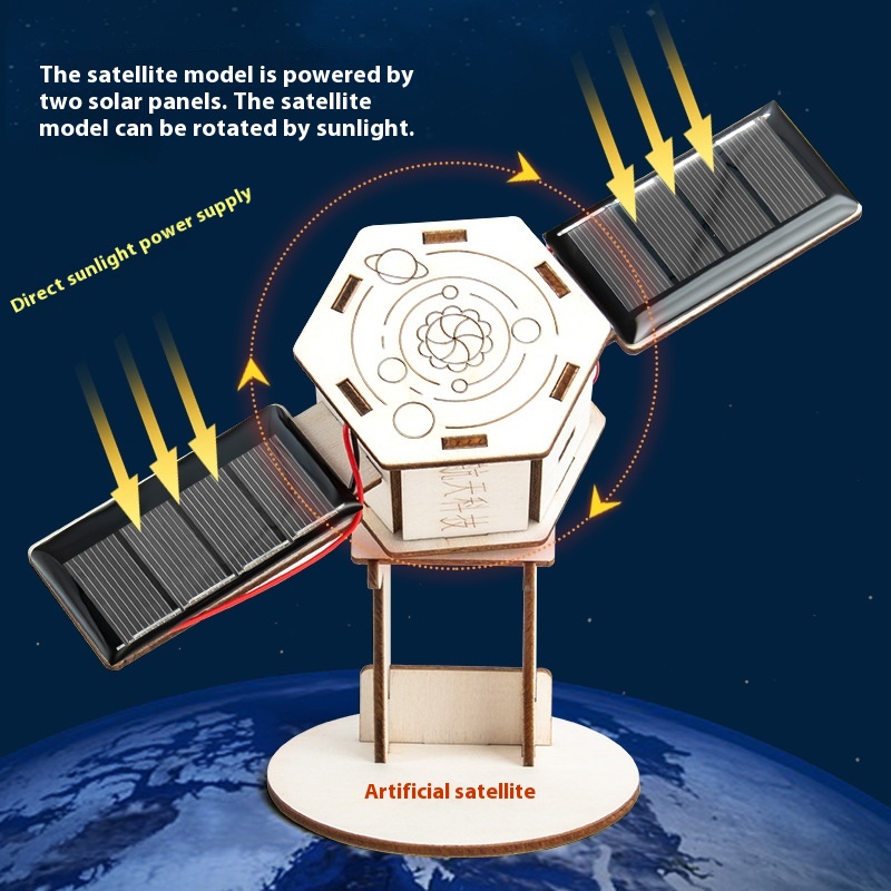 DIY Solar Satellite Artificial - Science Project ulasan dan harga