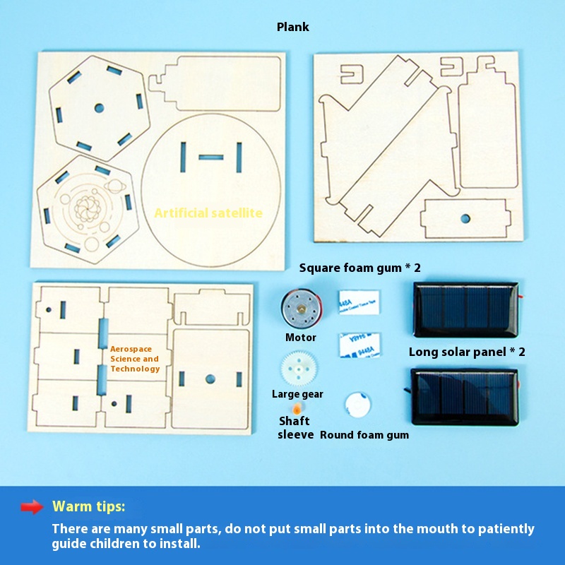 DIY Solar Satellite Artificial - Science Project ulasan dan harga