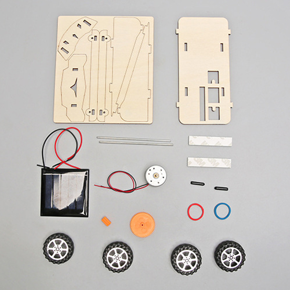 Assemble Solar DIY Car Motor R - Science And Invention ulasan dan harga