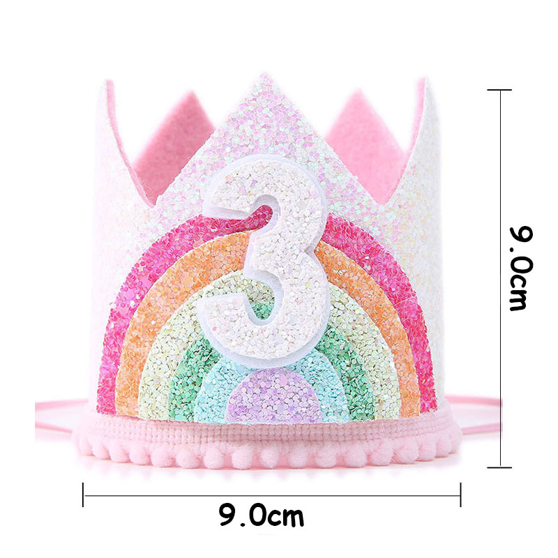 Felt Rainbow Theme Birthday Pa - Science Of Happiness ulasan dan harga