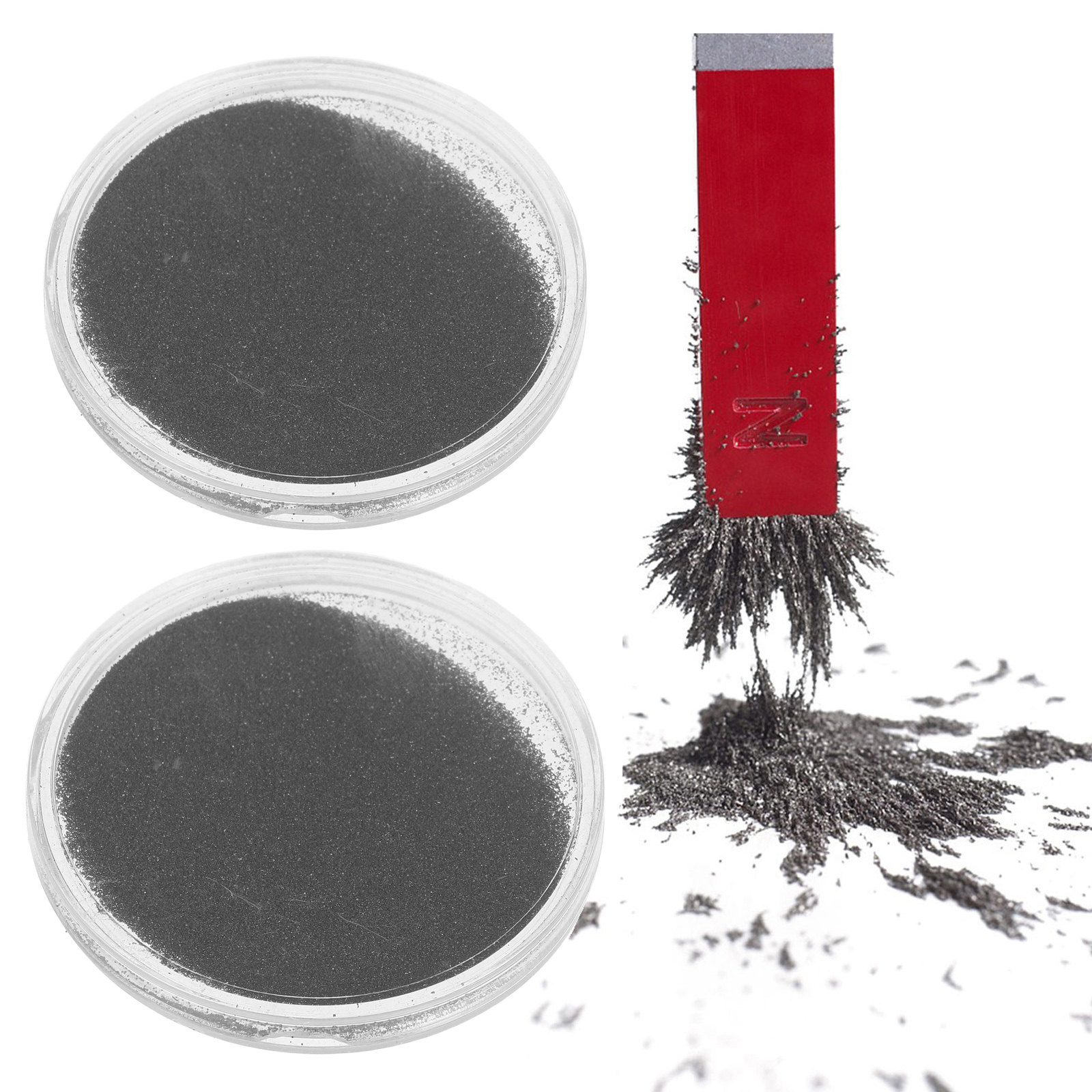 5Pcs Teaching Iron Powder for  - Science Project ulasan dan harga