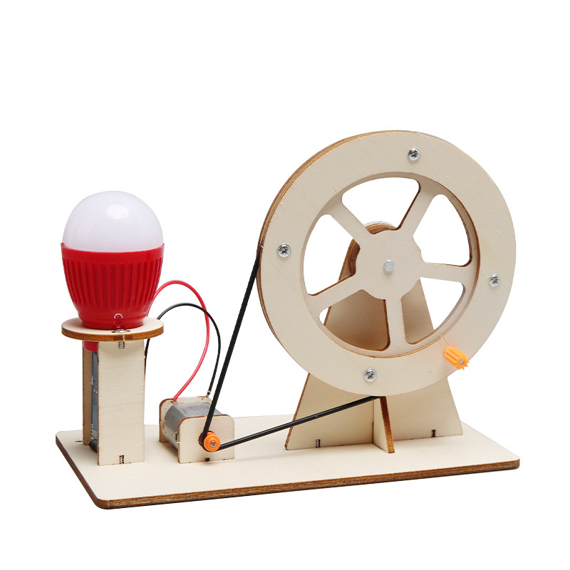 Mini DIY Hand Crank Generator  - Science Max ulasan dan harga