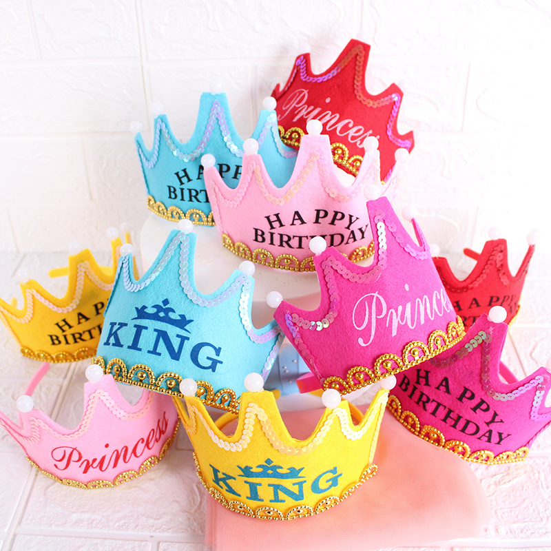 LED Happy Birthday Party Crown - Science Of Happiness ulasan dan harga