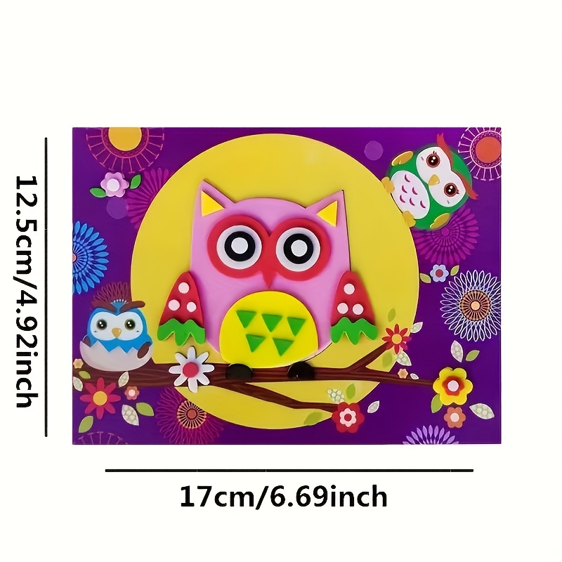3D Stickers for Kids, Disposab - Science Project ulasan dan harga